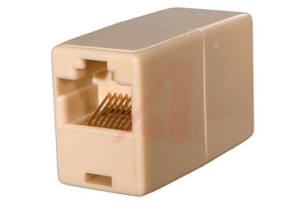 Product image for INLINE MODULAR COUPLER 8 PIN KEYED