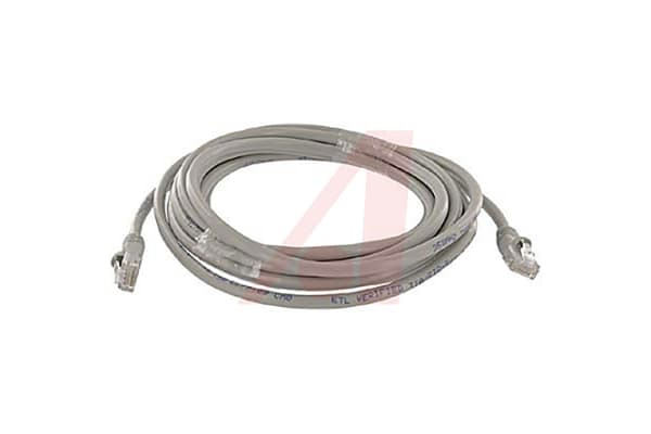 Product image for MOULDED CAT5E CABLE ASSEMBLY GREY, 1.5M