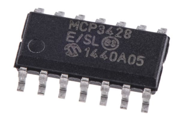 Product image for 16-BIT DELTA-SIGMA ADC, QUAD CHANNEL