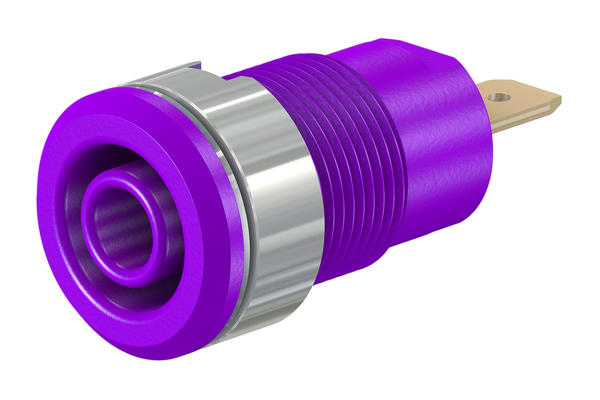 Product image for 4mm system safety socket, violet