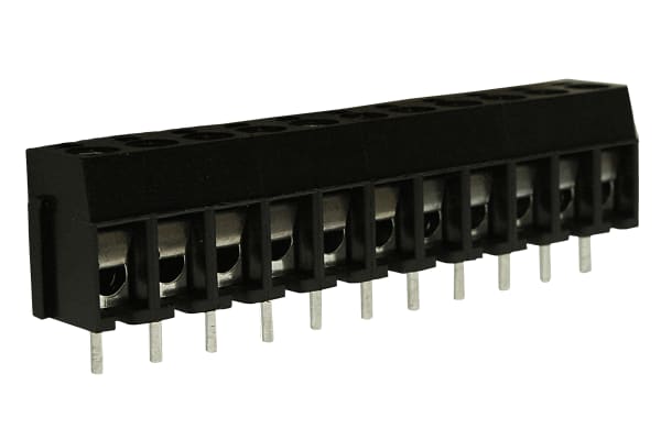 Product image for 5mm PCB terminal block, std profile, 11P