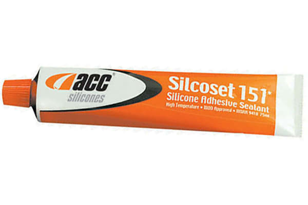 Product image for SILCOSET 151 SILICONE SEALANT 75ML