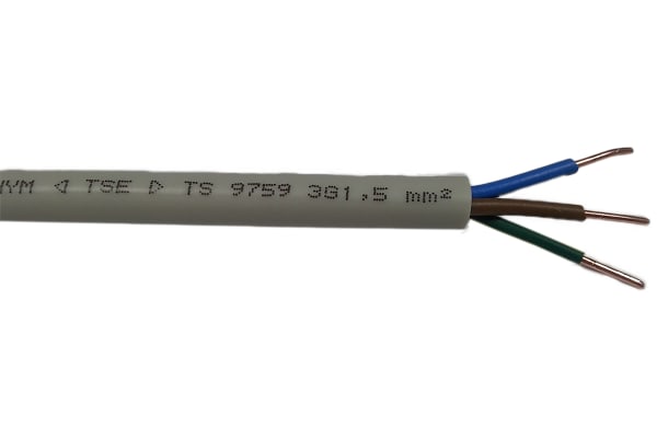 Product image for NYM-J 3 Core 2.5mm Cable 100m