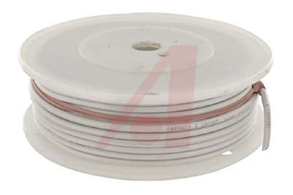 Product image for Wire, Hook-Up, 20 AWG, 25 kV, White