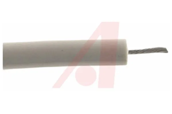 Product image for Wire, Hook-Up, 16 AWG, 45 kV, White
