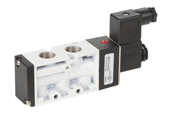 Product image for 5/2 Solenoid Valve, G1/2", 24V