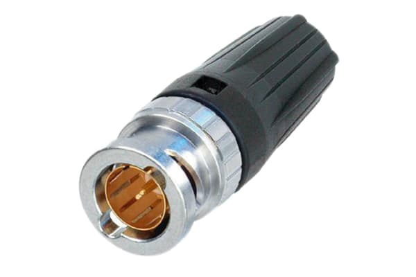 Product image for BNC REAR TWIST CABLE CONNECTOR