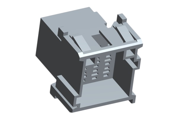 Product image for MCP 5mm pitch 2.8mm Tab housing, 12P