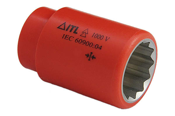 Product image for Insulated Sockets 1/2" Sq. Drive 25mm