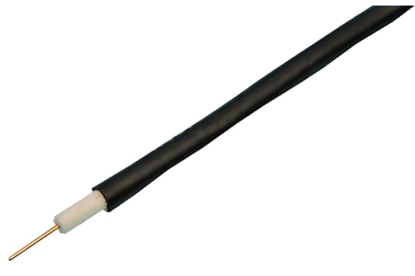 Product image for RG6 - Black - SATELLITE CABLE 250M