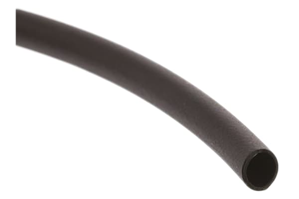 Product image for HellermannTyton Heat Shrink Tubing, Black 19.1mm Sleeve Dia. x 5m Length 2:1 Ratio, HIS-PACK Series