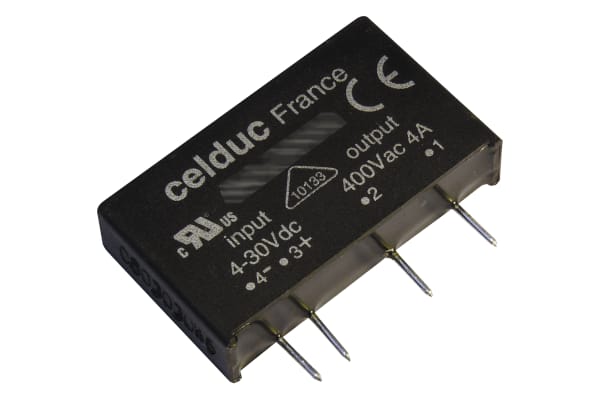 Product image for RELAYS FOR PCB 4A/230VAC/CTRL 3-10V