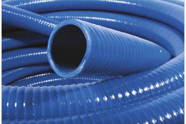 Product image for Oil Resistant Hose, 51mm ID, Blue, 10m