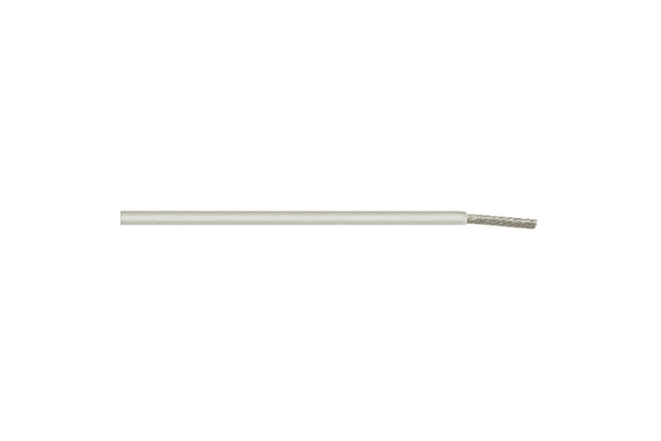 Product image for 44A 1C screened 16awg white 100m