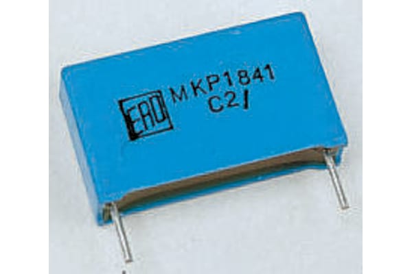 Product image for Radial polyprop cap,2.2nF 2kV 22.8mm