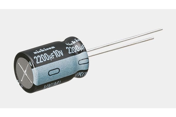 Product image for CAPACITOR,ALUMINUM,RADIAL,200V,100UF
