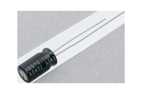 Product image for CAPACITOR,ALUMINIUM,RADIAL,10V 3300UF