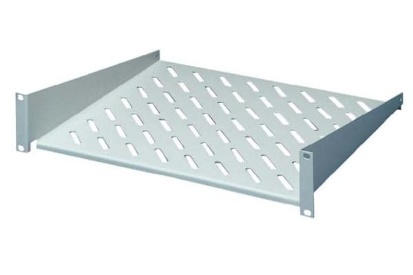 Product image for 19" X 2U X 400 D CANTILEVER SHELF - GREY