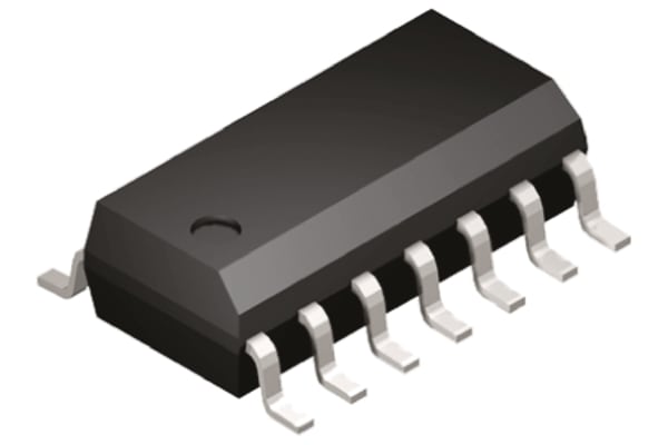 Product image for AD5241BRZ1M, Digital Potentiometer 1000kΩ 256-Position Serial-2 Wire, Serial-I2C 14 Pin, SOIC