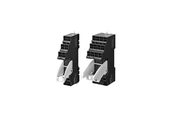 Product image for Socket, 15.5mm, 8-pin, Push-in terminals