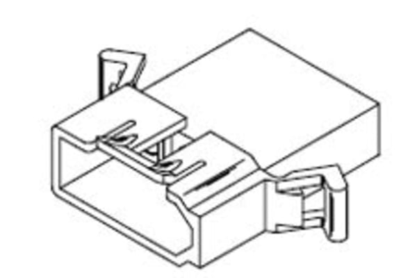 Product image for PLUG HOUSING 2.36MM, PANEL MOUNT,2WAY