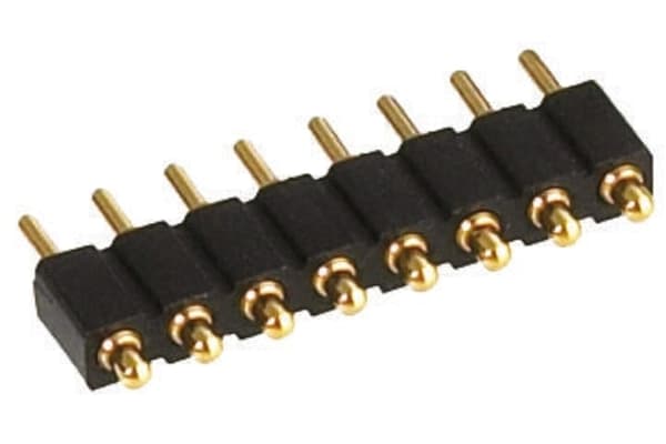 Product image for 7W SPRING LOADED CONN 2.54MM S/R SOLDER