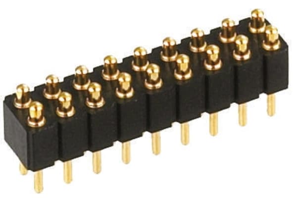 Product image for 6W SPRING LOADED CONN 2.54MM D/R SOLDER