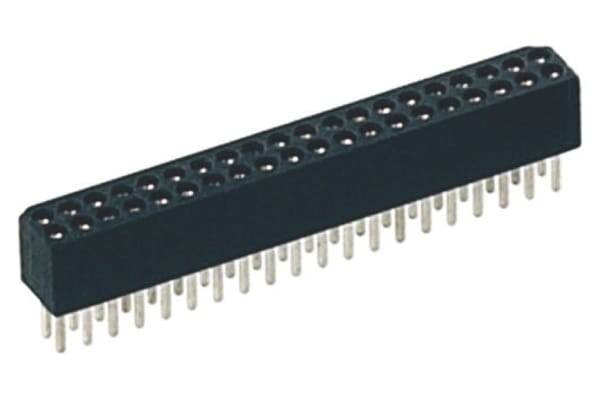 Product image for 10W SOCKET CONN 1.27MM D/R SOLDER