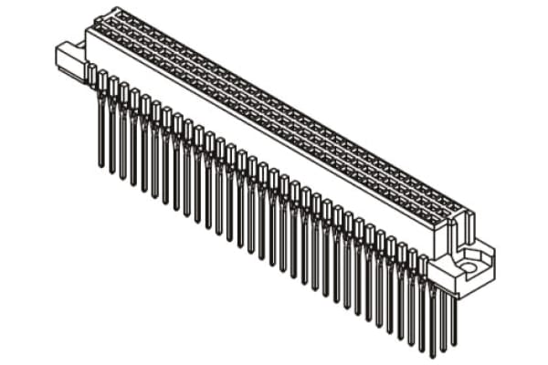 Product image for CONNECTOR DIN-SIGNAL PRESS-IN 96-WAY F