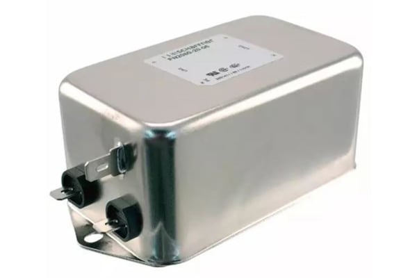 Product image for 2-STAGE GENERAL EMI FILTER 1-PHASE 20A