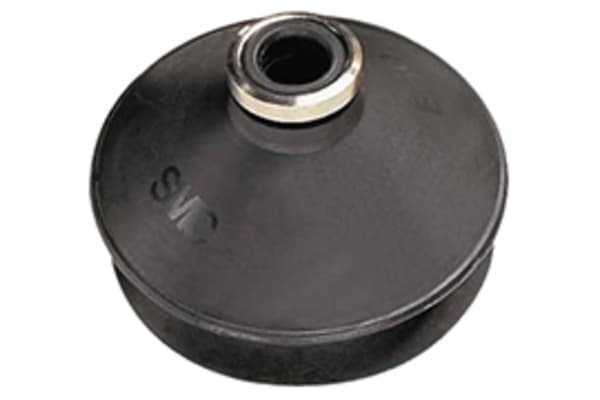 Product image for Vacuum Pad, 20mm Dia, Bellows type, NBR