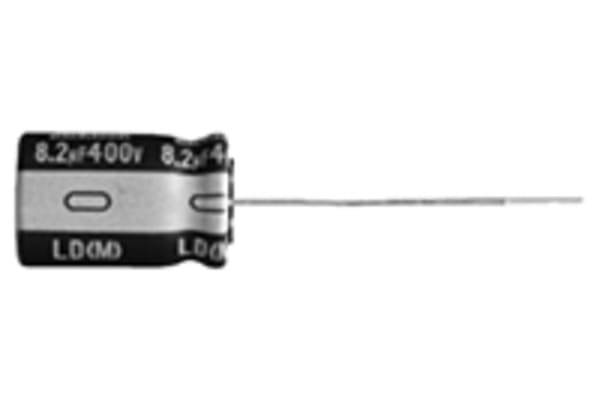 Product image for CAPACITOR AL RADIAL LD SERIES 400V 4.7UF