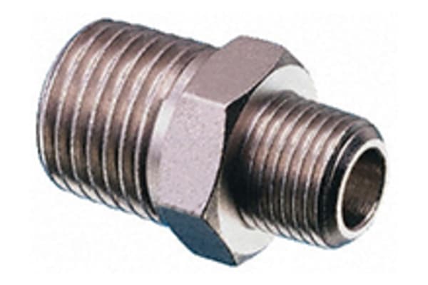 Product image for HEX NIPPLE, R1/8-R1/4