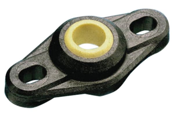 Product image for IGUS 2 BOLT FLANGE BEARING, 15MM ID
