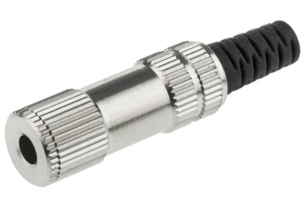 Product image for JACK SOCKET 3.5 MM,3W STEREO,STRAIGHT