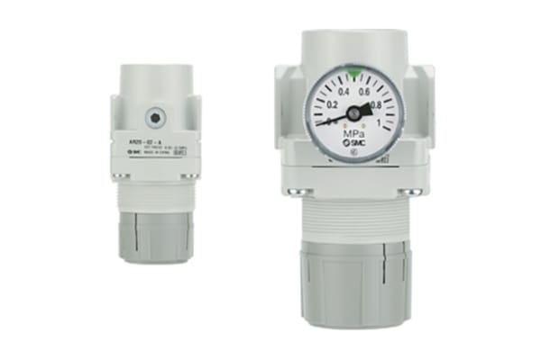 Product image for 0.05 - 0.7MPA REGULATOR, M5, PANEL MOUNT