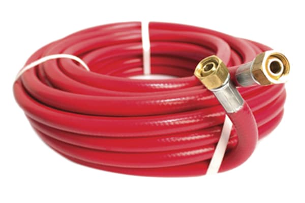 Product image for RS PRO Air Hose Red PVC Nitrile Blend 21mm x 15m