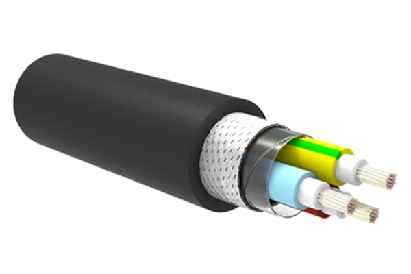 Product image for C-Lite 3 core 1.50mm2 screened cable