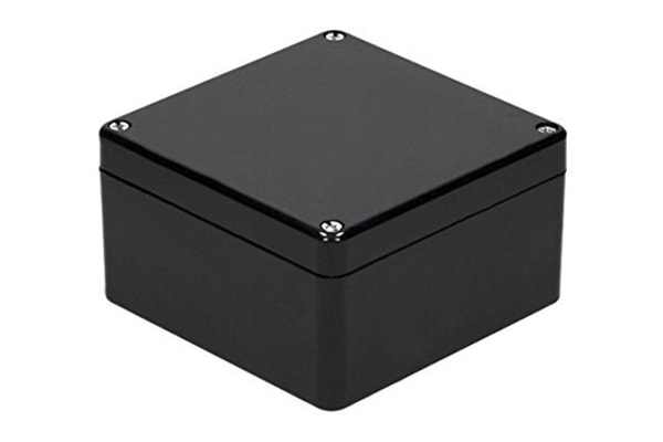 Product image for Black IP66 Enclosure 220x120x90mm