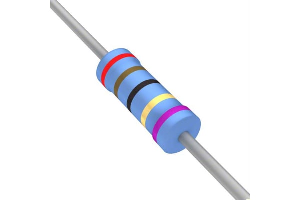 Product image for LEADED THIN FILM RESISTOR 0.25W 10R