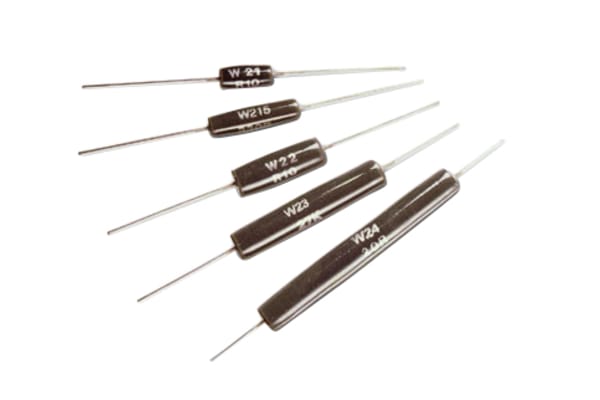 Product image for W22 VITREOUS WIREWOUND RESISTOR 10R 7W