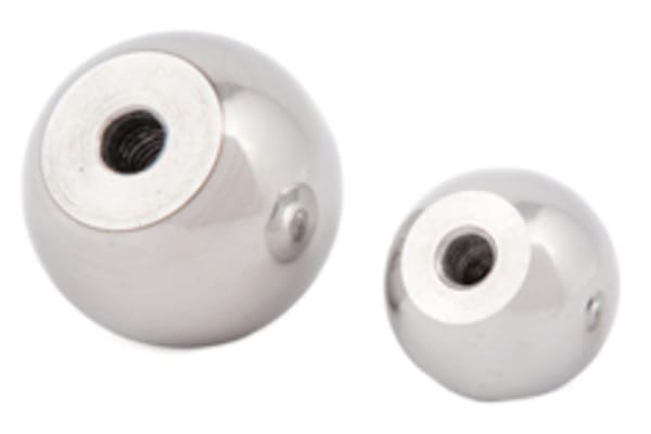 Product image for BALL KNOB 20MM  M5 FEMALE THREAD