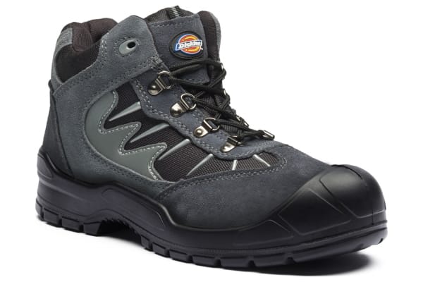 Product image for STORM II SAFETY BOOT GREY SIZE 8