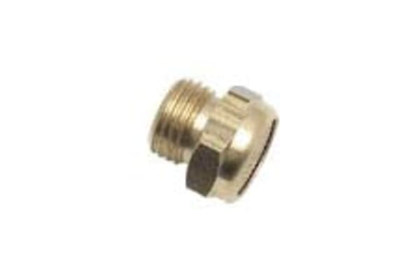 Product image for Brass Compact Silencer 1/4" BSPP