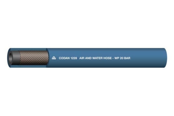 Product image for Blue 9.5mm EPDM Air/Water Hose 25M