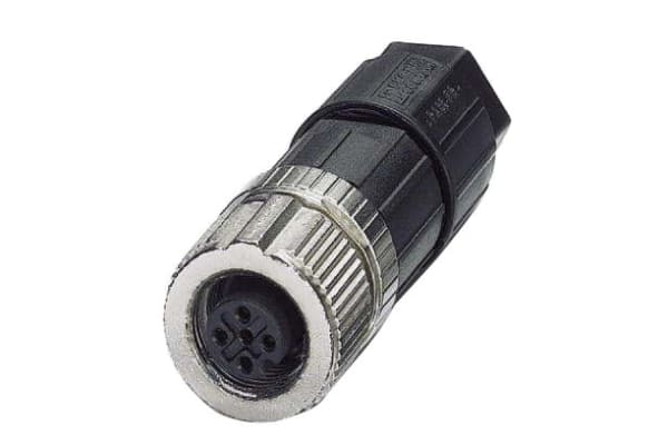 Product image for M12,5P,Socket,SPEEDCON,A-coded,Push-in