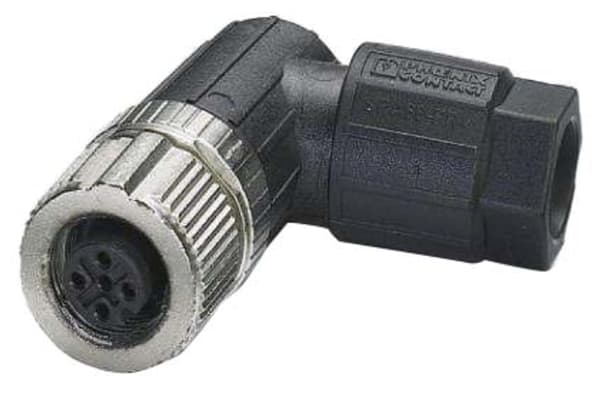 Product image for M12,5P,RA SOCKET,SPEEDCON,A-COD.,PUSH-IN