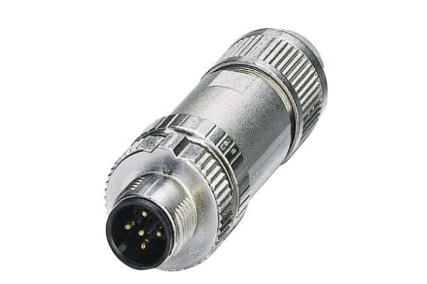 Product image for M12,5P,SH.PLUG,SPEEDCON,A-COD,PUSH-IN,DN