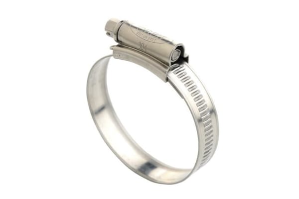 Product image for 316 SS Worm Drive Hose Clip, 22-30mm