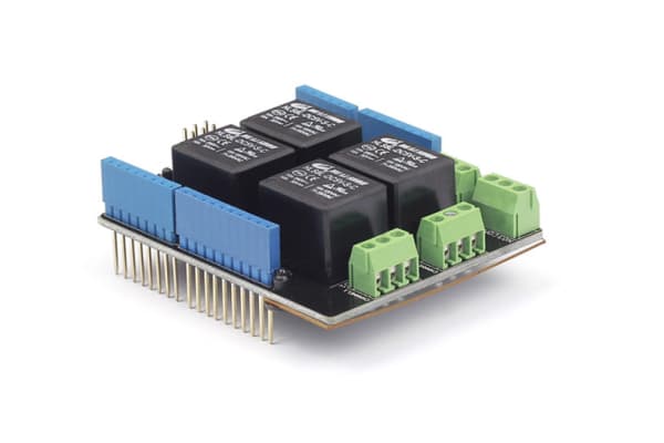 Product image for Seeed Studio 103030009 Relay Shield 3.0 for Arduino/Seeeduino Shield